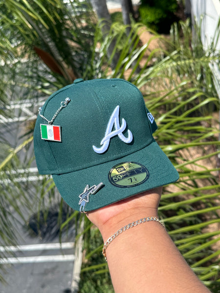 New Era Atlanta Braves Script Green UV (Black)