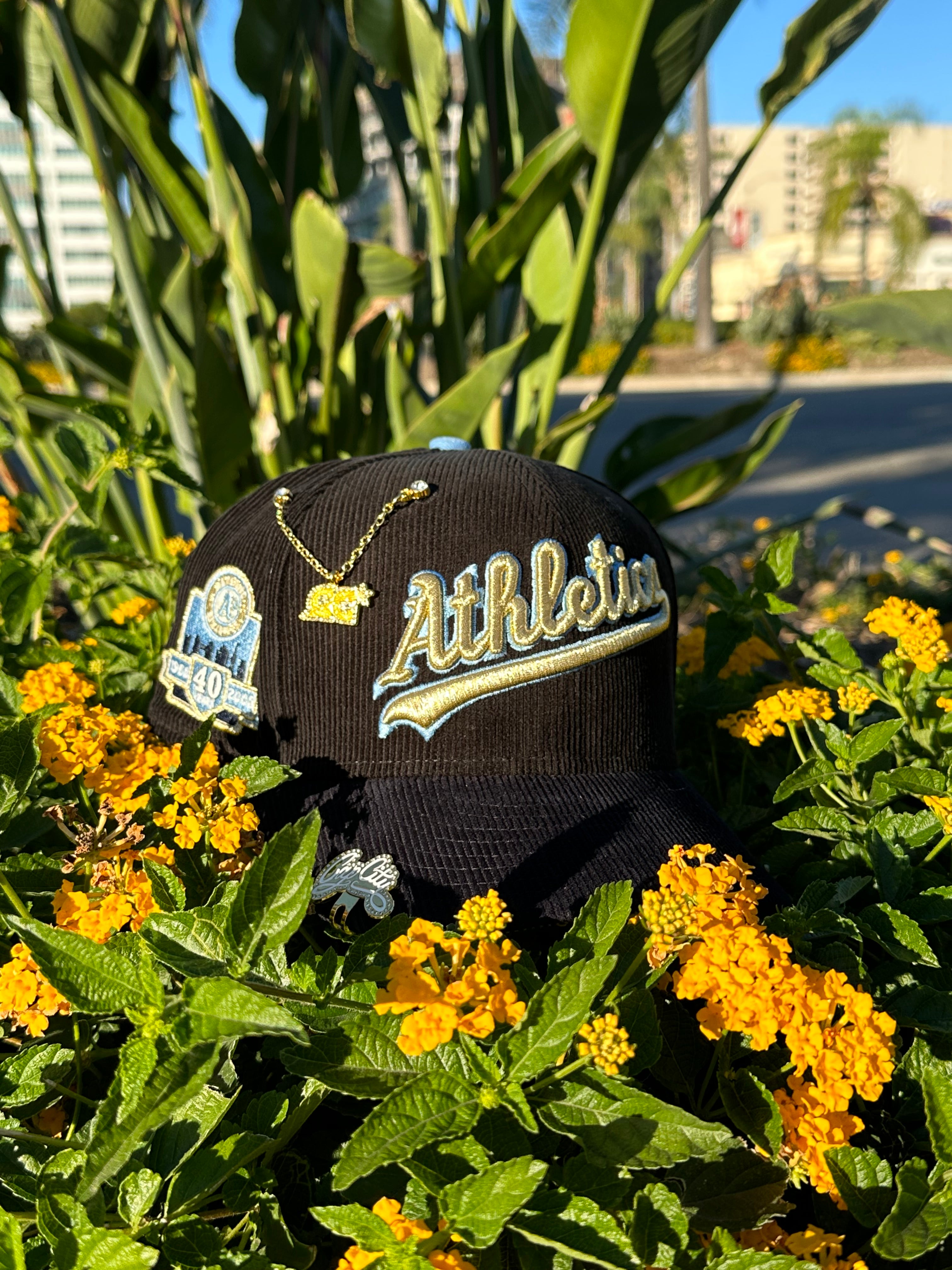 NEW ERA OAKLAND ATHLETICS 40TH ANNIVERSARY 59FIFTY HAT SIZE offers 7 1/2