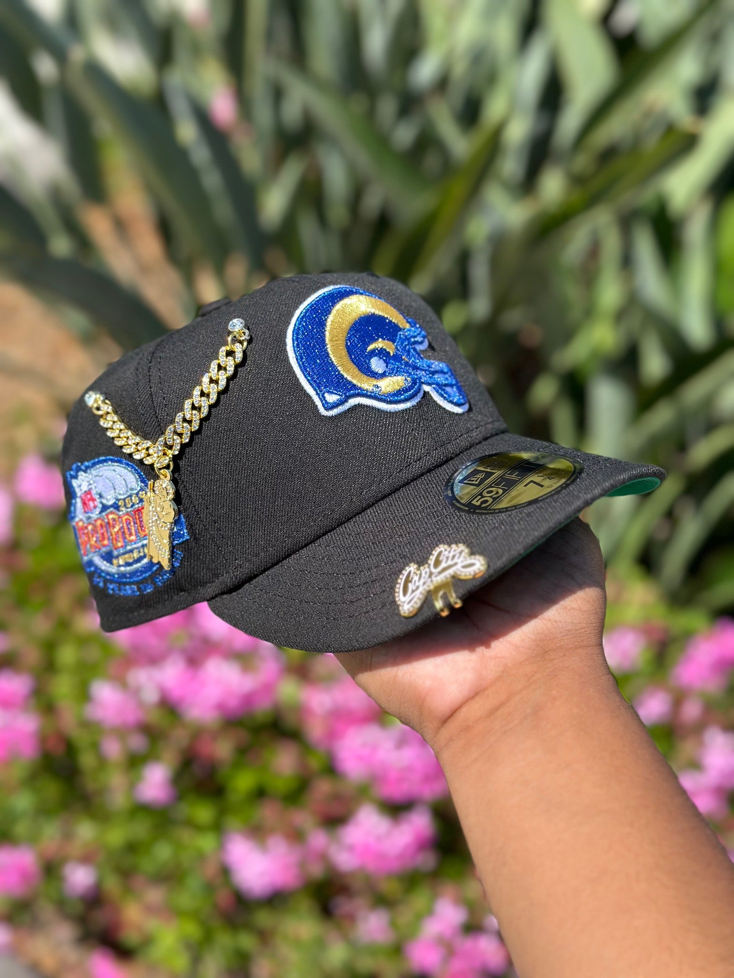 Rams fitted hat online