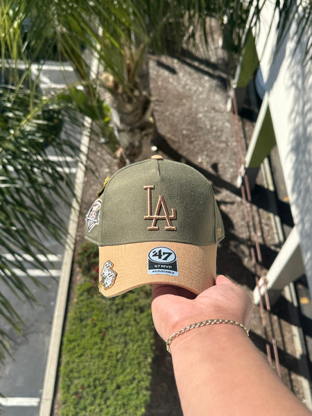 47 Brand Los Angeles Dodgers '47 MVP Strapback Hat - Light Blue - One Size