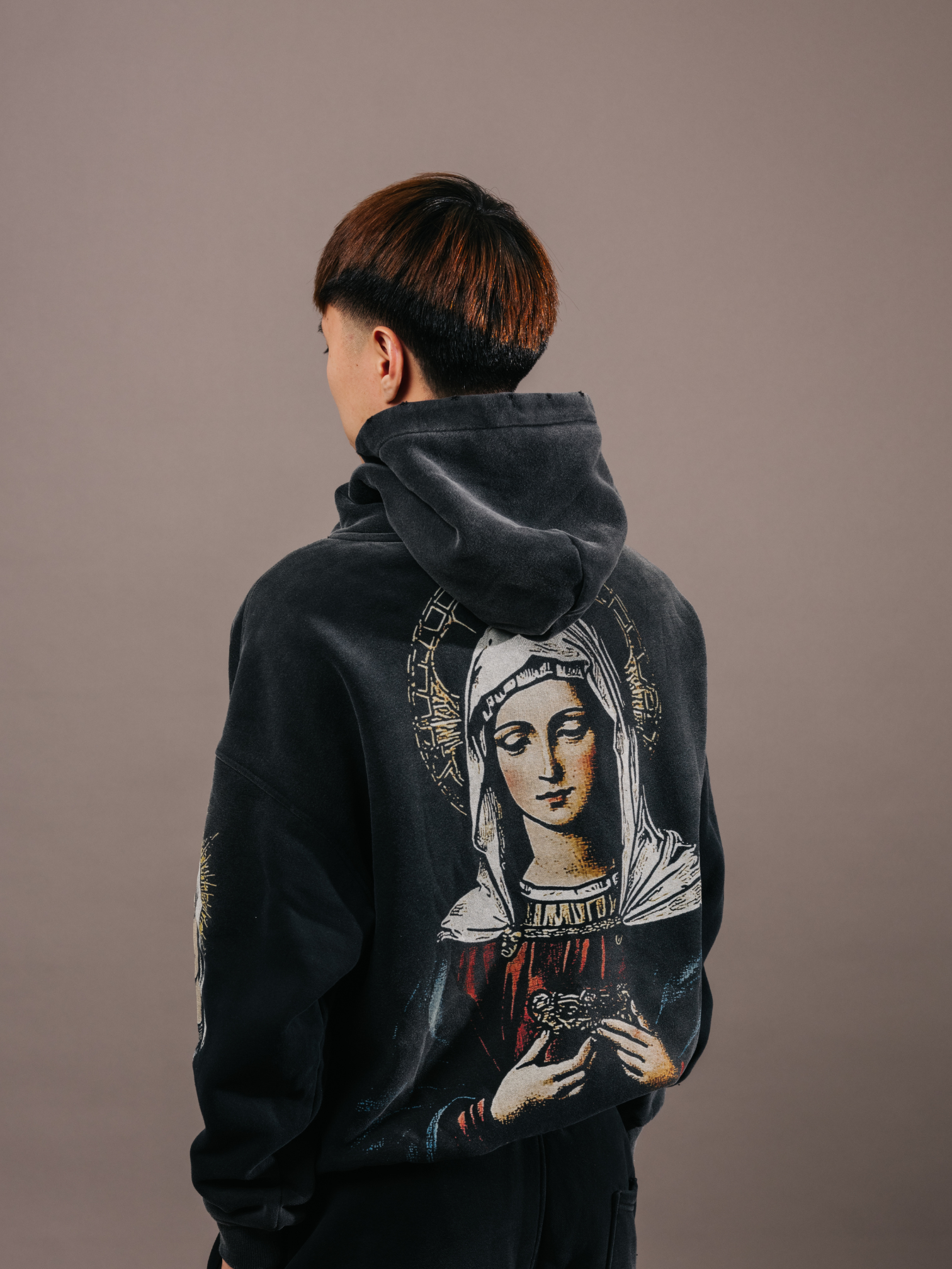 EXCLUSIVE CLUB VIRGEN MARY HOODIE