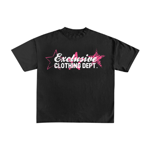 EXCLUSIVE CLUB BLACK “MOTION CLUB” OVERSIZED TEE