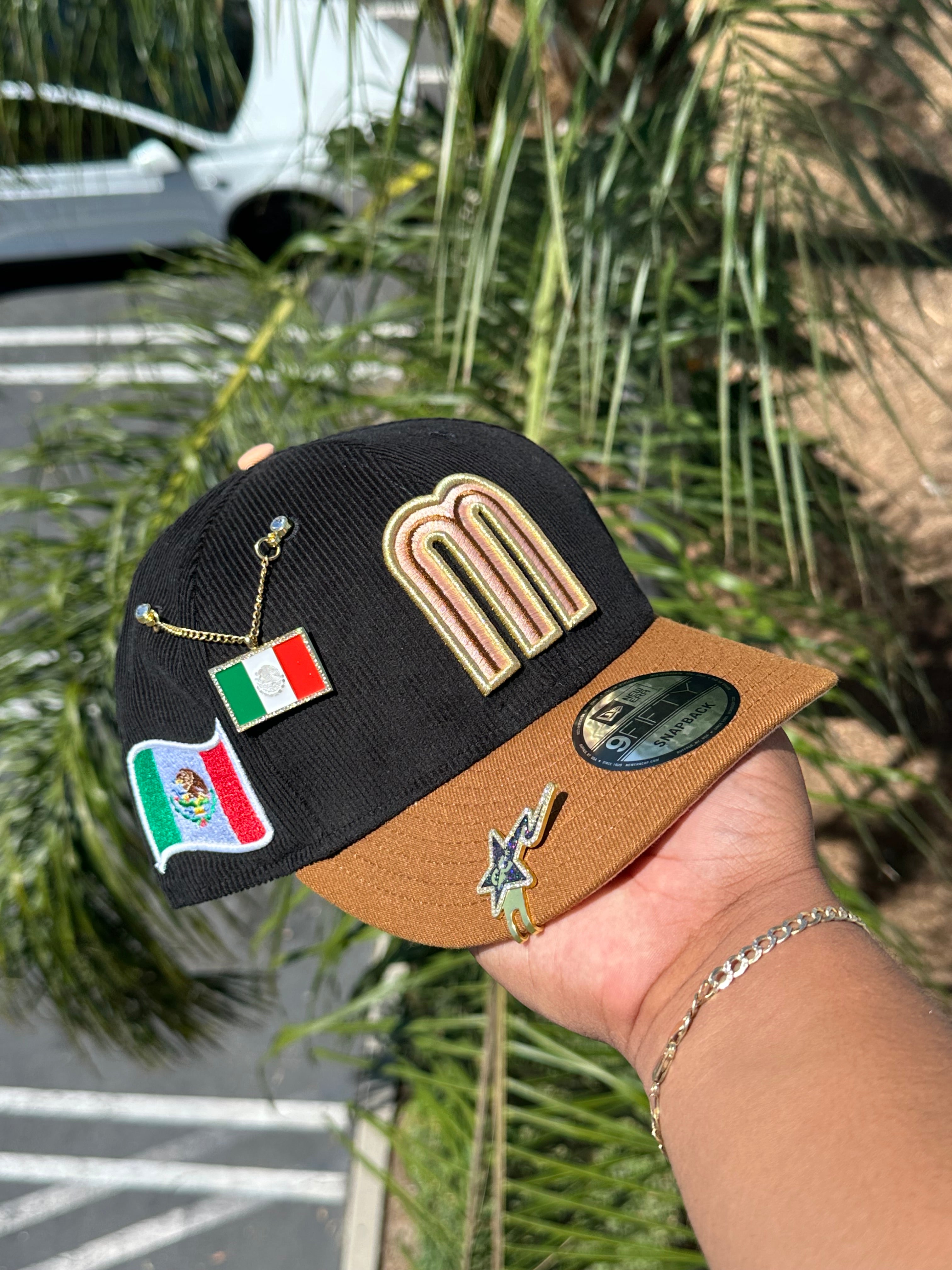 I'm Just Here for The Snacks and Freedom Star Cap Mexico Hat Pigment Black  Sun Hat Men Gifts for Girlfriends Sun