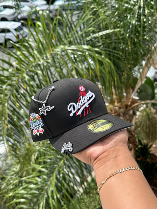 San Francisco 49ers New Era Black/Kelly Green Bottom and 49ers Side Patch  On Side 9FIFTY Adjustable Snapback Hat