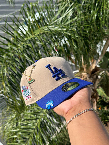New Era LA DODGERS CUSTOM 60th Anniversary 59Fifty Fitted Hat, blue