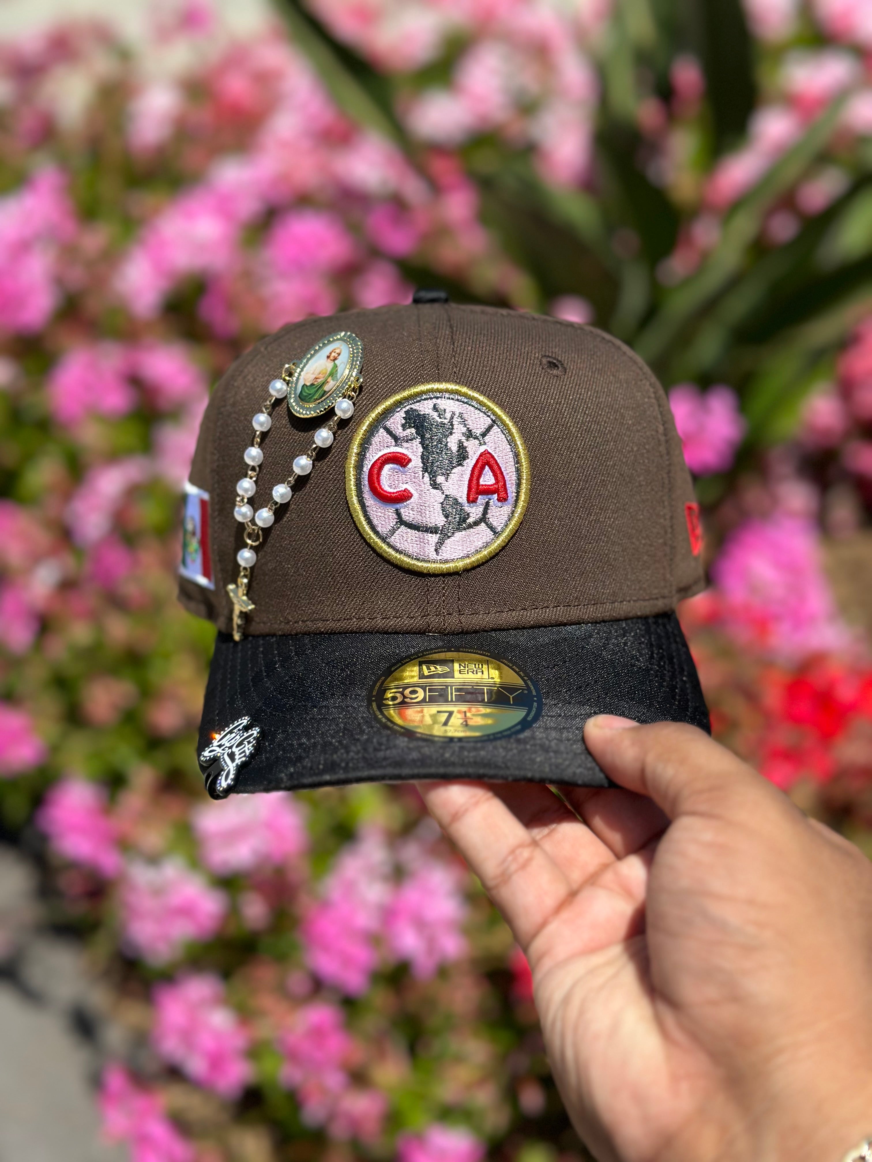 NEW ERA EXCLUSIVE 59FIFTY MOCHA/BLACK CAMO 