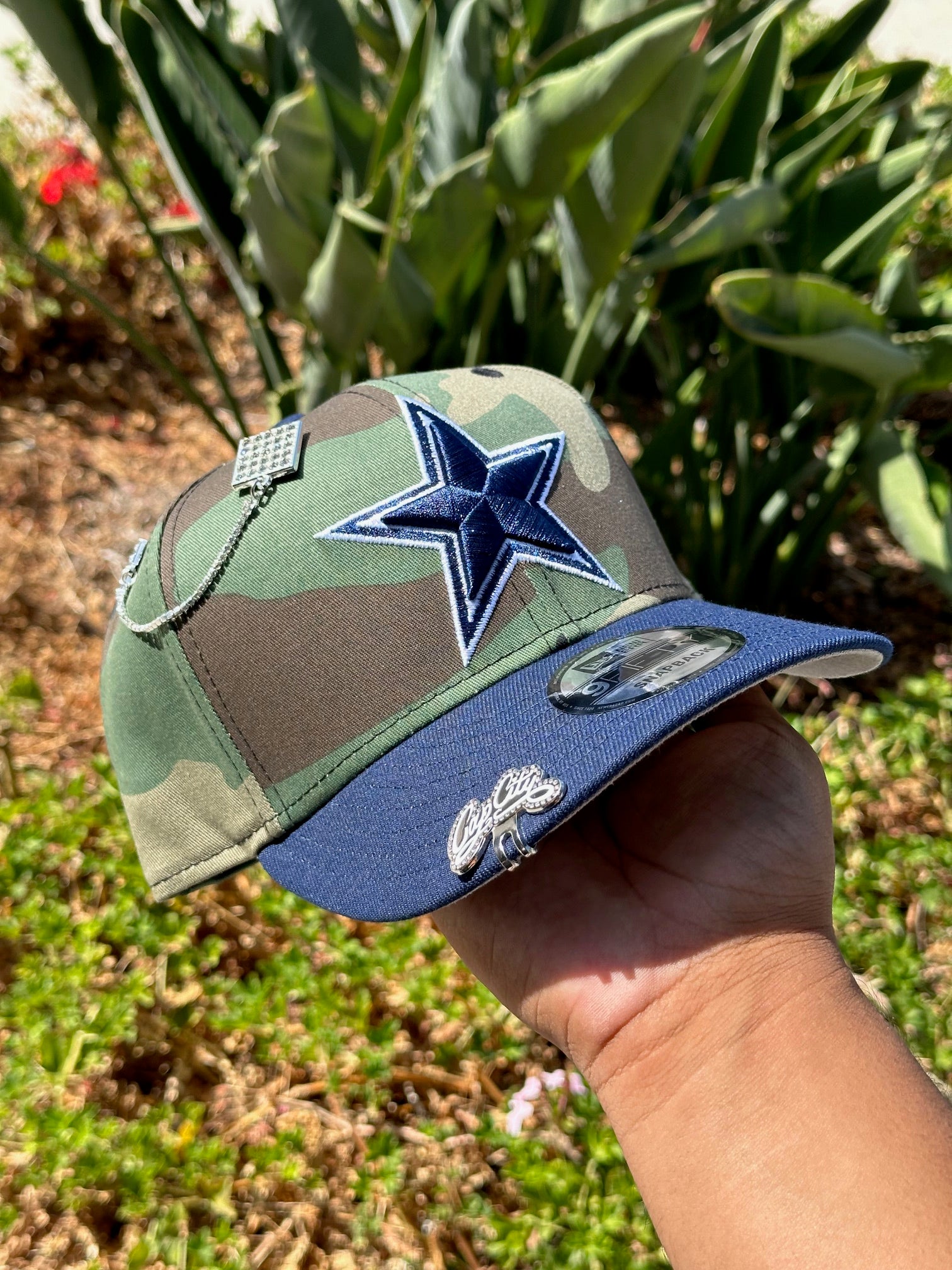 SNAPBACK CON LOGO "MÉXICO" DE DALLAS COWBOYS NAVY 9FIFTY EXCLUSIVO DE NEW ERA 