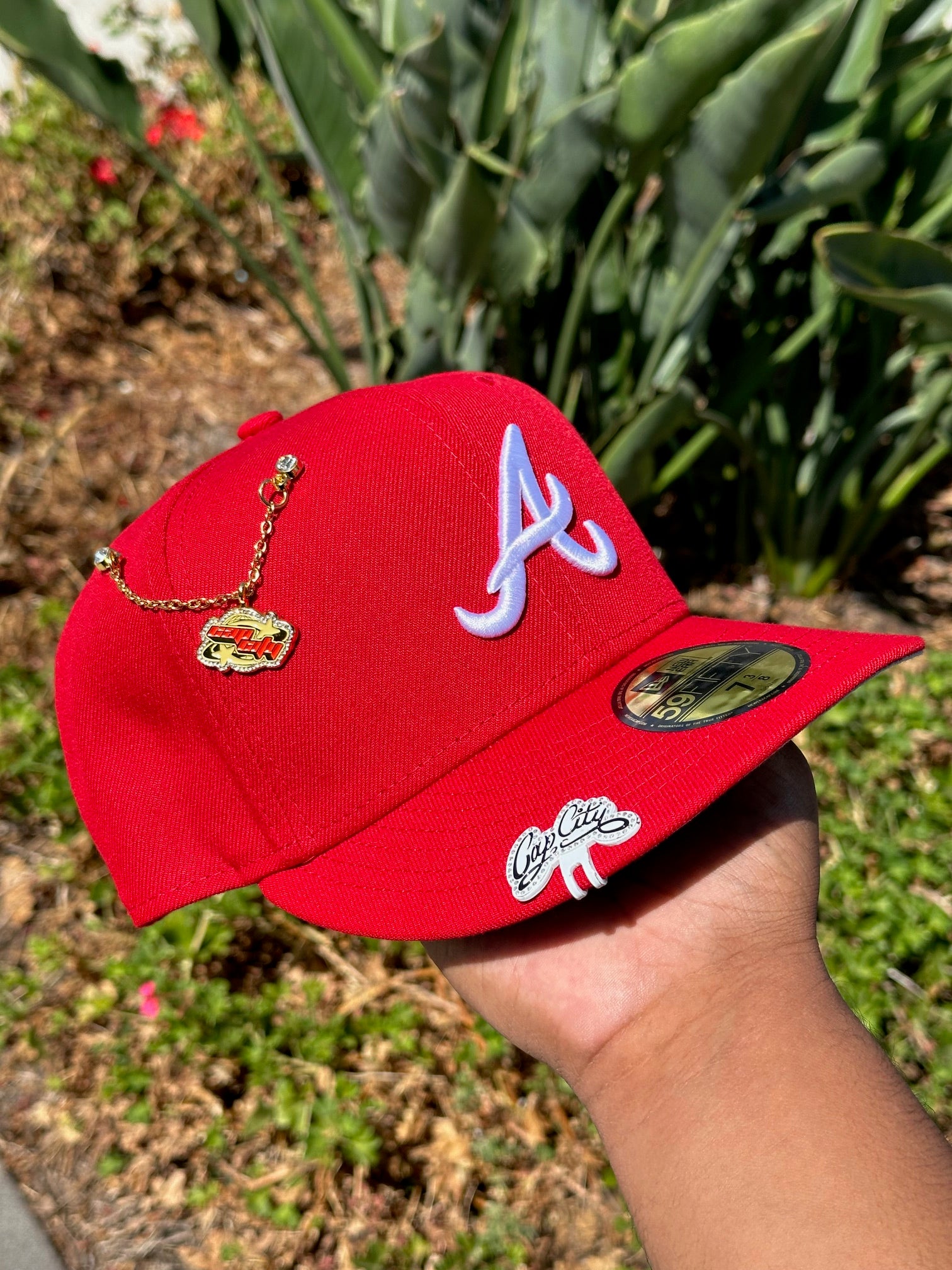 NEW ERA 59FIFTY RED ATLANTA BRAVES