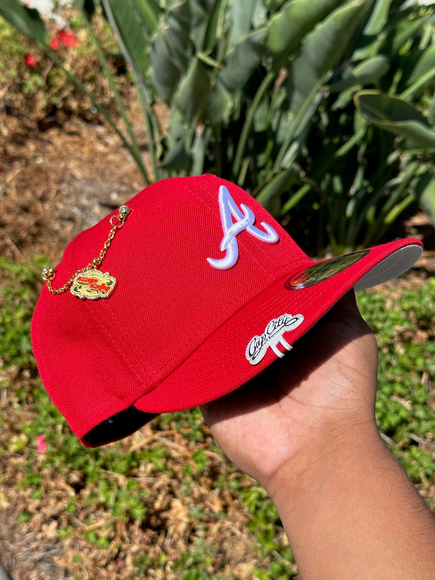 NEW ERA 59FIFTY RED ATLANTA BRAVES