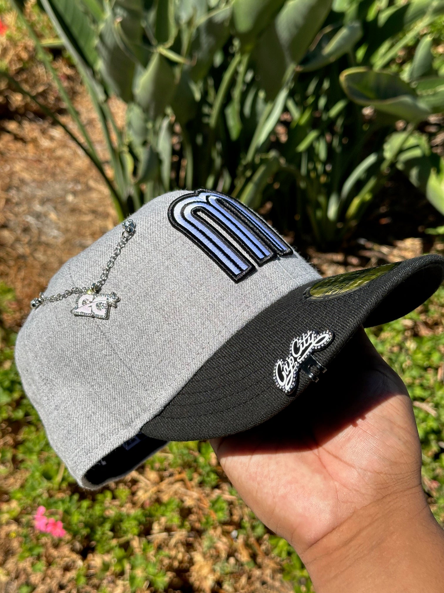 NEW ERA EXCLUSIVE 59FIFTY LIGHT GREY WOOL/BLACK MEXICO TWO TONE