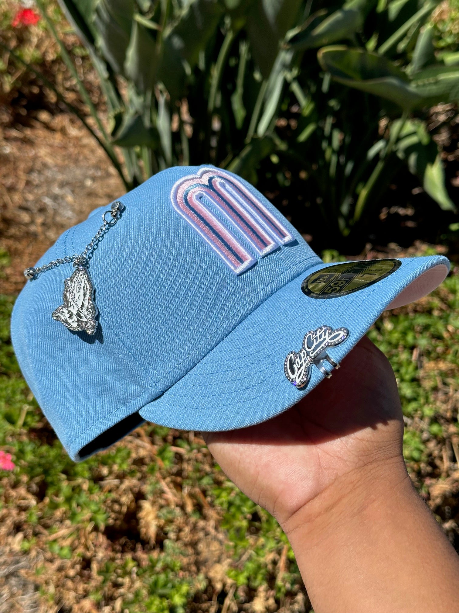 NEW ERA EXCLUSIVE 59FIFTY ICY BLUE MEXICO