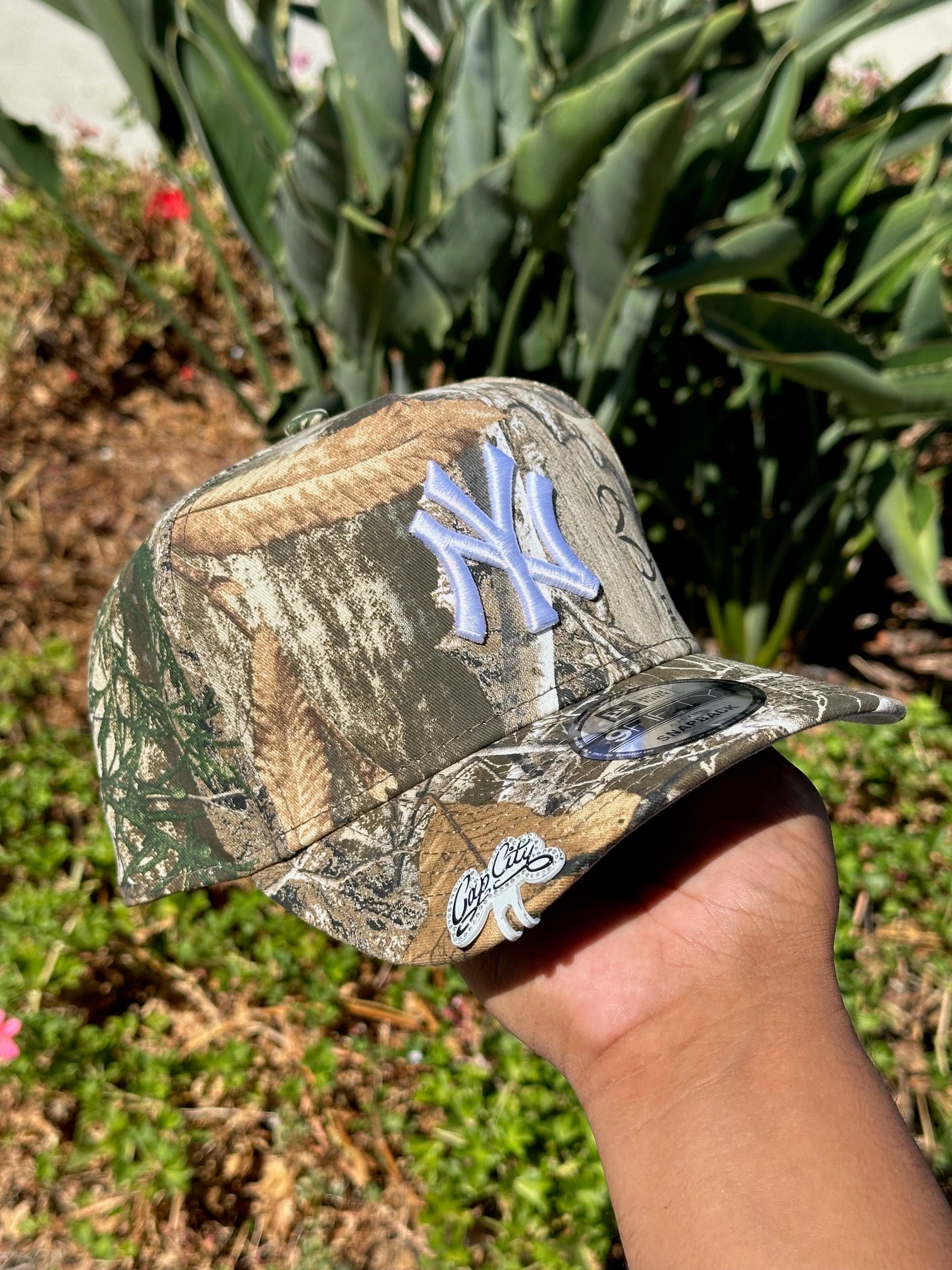 NEW ERA EXCLUSIVE 9FIFTY A-FRAME REALTREE NEW YORK YANKEES SNAPBACK