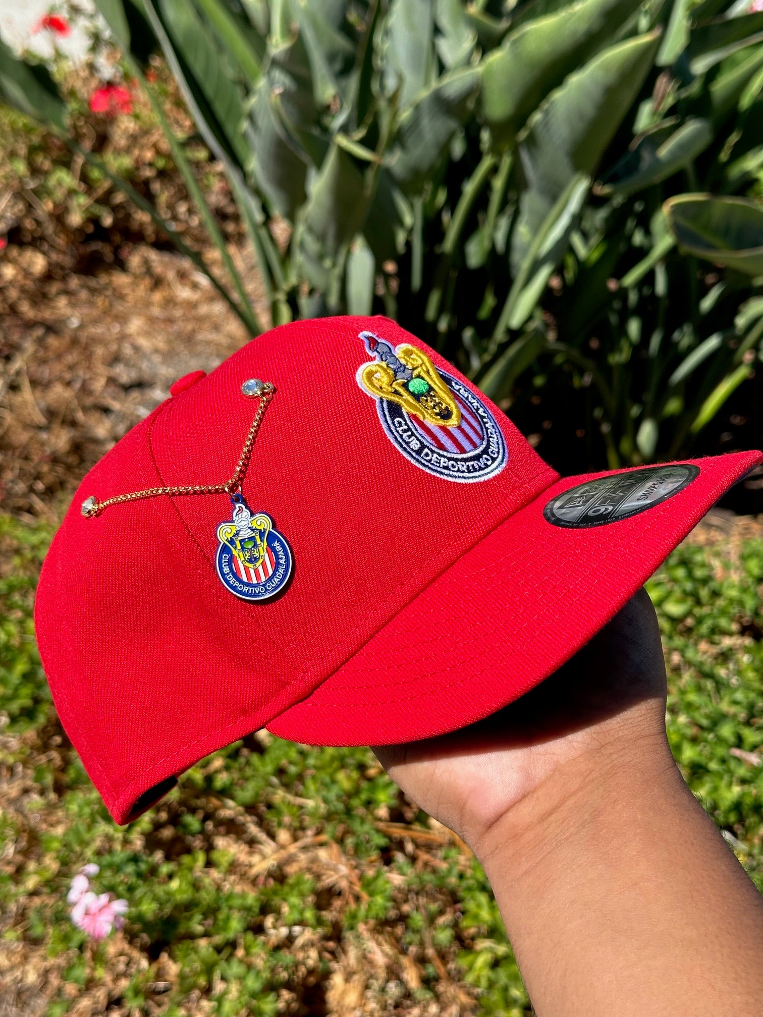 NEW ERA EXCLUSIVE 9FIFTY RED "CHIVAS DE GUADALAJARA" SNAPBACK