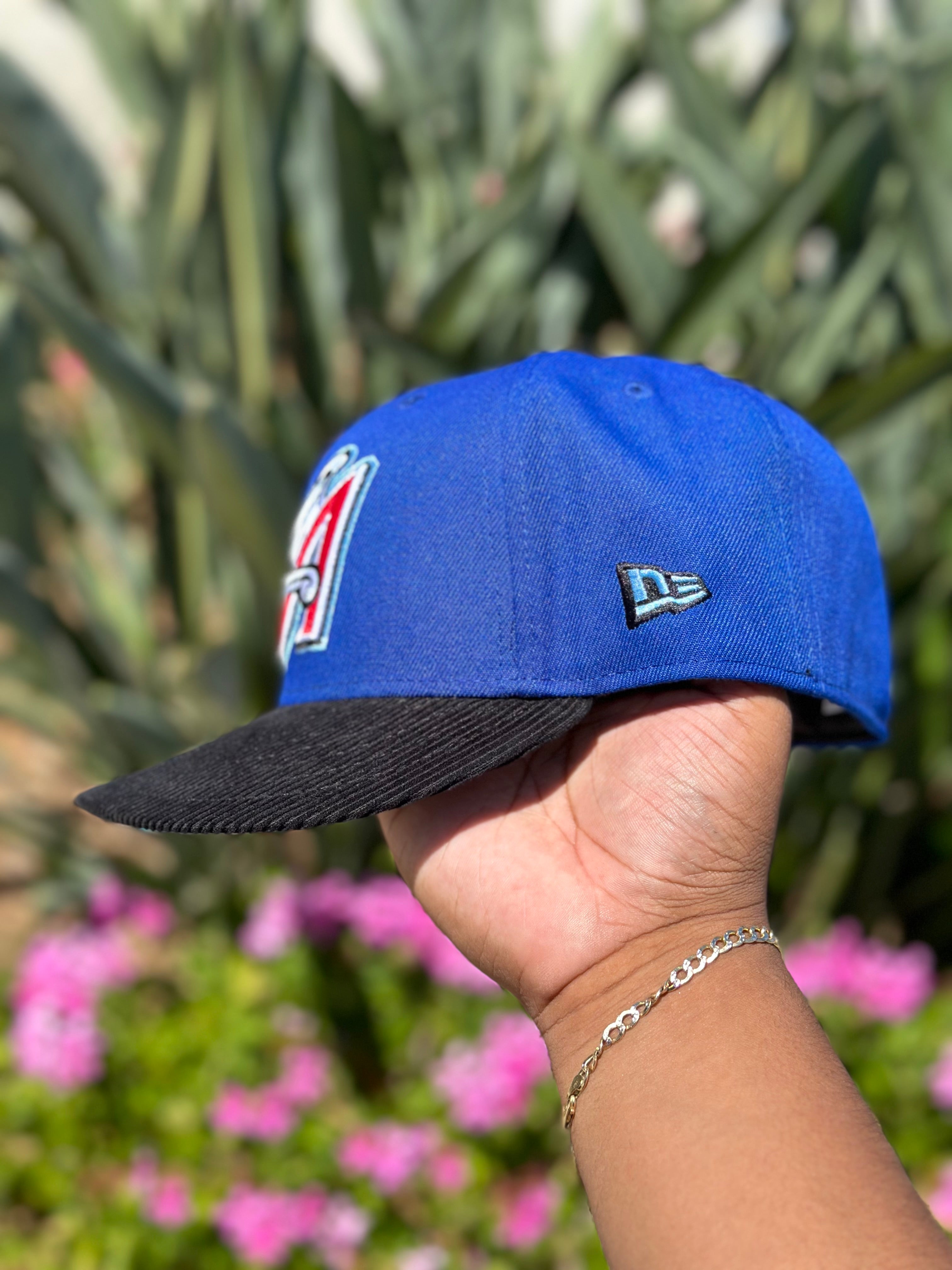 STYLL Ocean cheapest Blue Corduroy Anaheim Angels 59FIFTY- Size 7 1/8