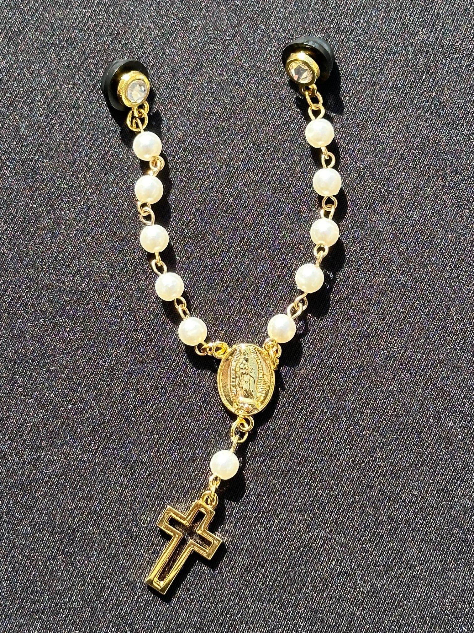 NEW' EXCLUSIVE ROSARY STYLE "VIRGENCITA" CHAIN (VERY LIMITED)